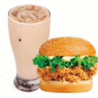 漢堡奶茶