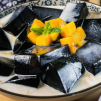 喵亦燒仙草奶茶