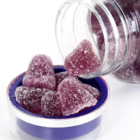 愛河藍莓軟糖甜品